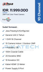 Dahua Color 10 Channel