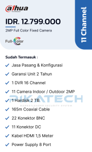Dahua Color 11 Channel
