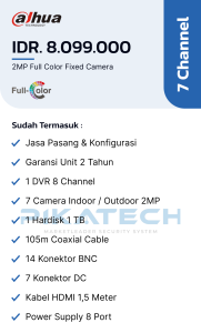 Dahua Color 7 Channel