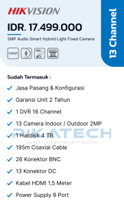 Hikvision Audio 13 Channel