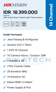 Hikvision Audio 14 Channel