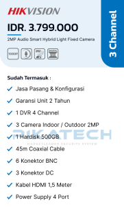 Hikvision Audio 3 Channel