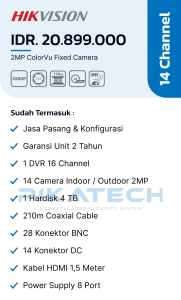 Hikvision Color 14 Channel