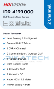 Hikvision Color 2 Channel