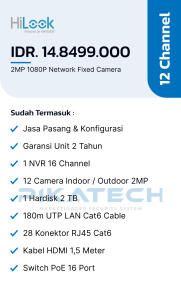Hilook IP-Cam 12 Channel
