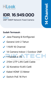 Hilook IP-Cam 14 Channel
