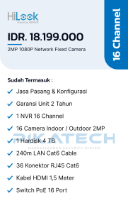 Hilook IP-Cam 16 Channel