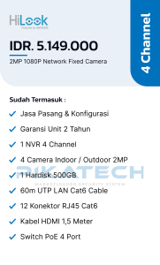 Hilook IP-Cam 4 Channel