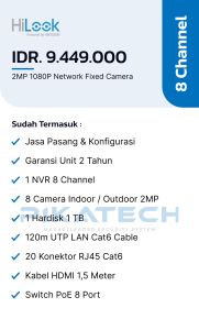 Hilook IP-Cam 8 Channel